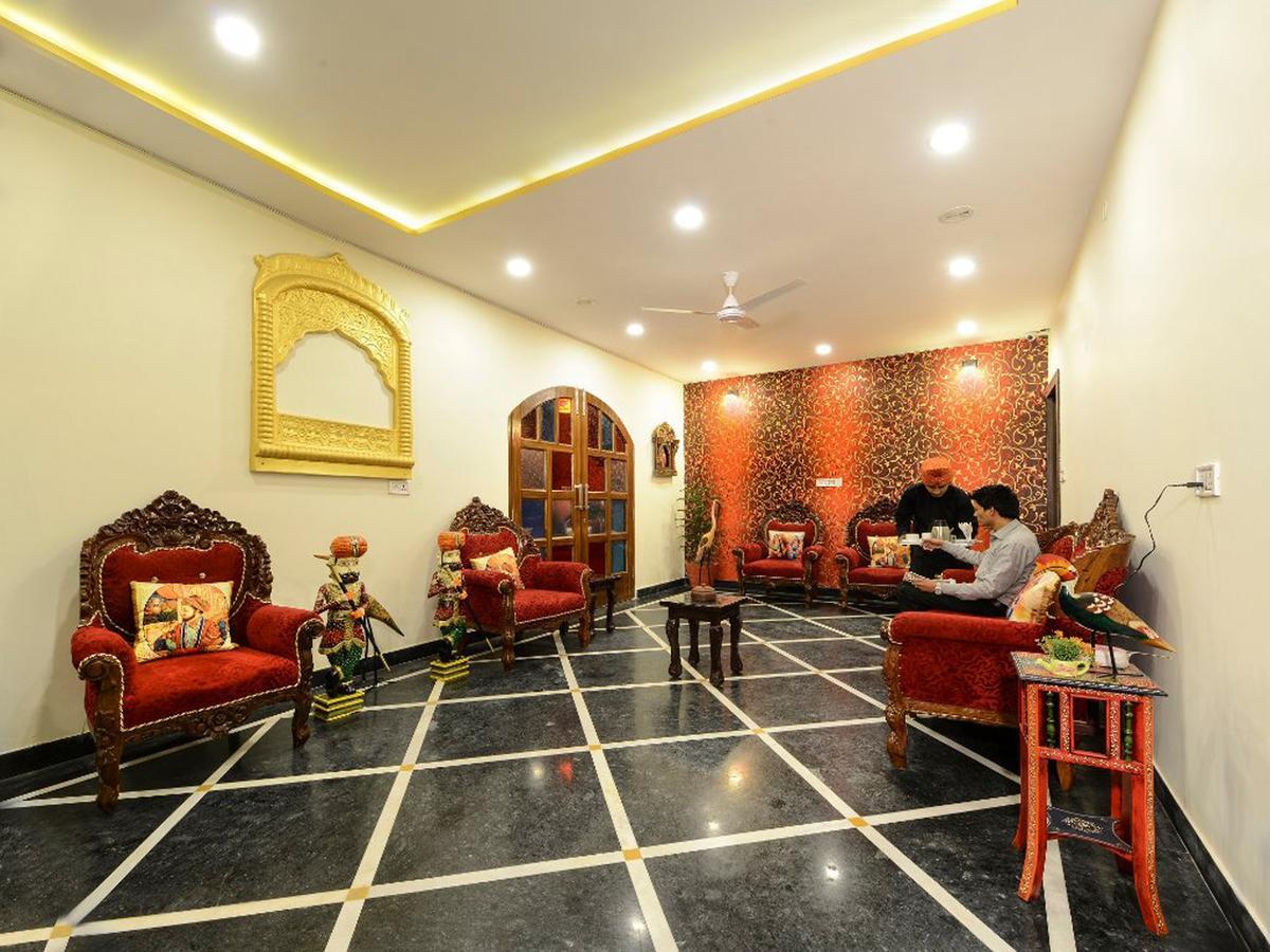 Taj Haveli Hotel Agra - Walkable Distance From Taj Mahal Bagian luar foto